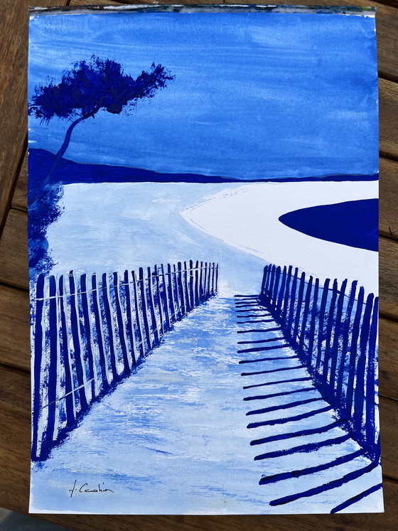 Image 1 of Gouache on 300g white paper.
Size: 30 x 21 cm