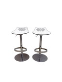 2er Set Calligaris Barhocker