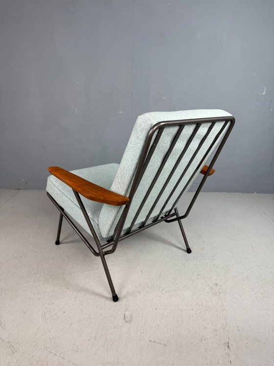 Image 1 of Koene Oberman Fauteuil Met Teak Armleuningen Voor Gelderland, 1954