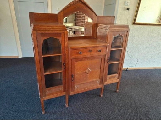 Mobiletto con specchio in stile Amsterdam.