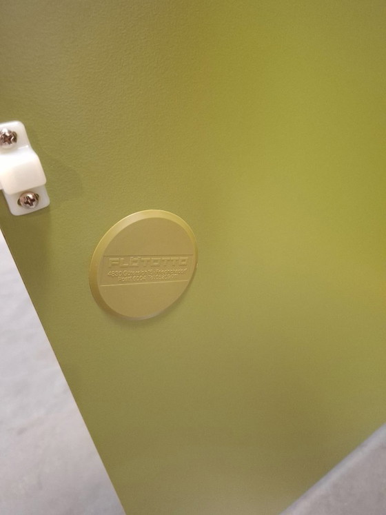 Design Flötotto Profilsystem Mobile modulare – 6 parti – Faggio verde, mobile LP, mobile 3 – Credenze alte (photo 8 of 24)