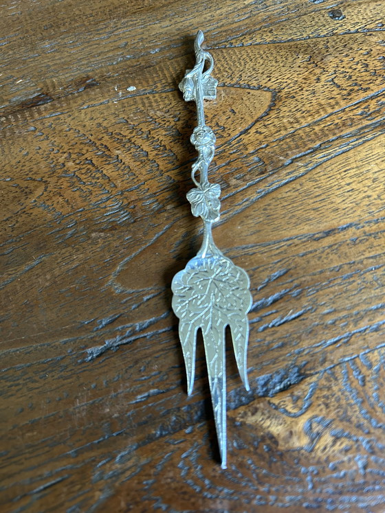 Image 1 of Magnifique service à thé plaqué argent. (16 pièces)