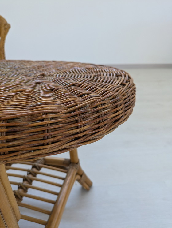 Image 1 of Outdoor Wicker Lounge - Vintage