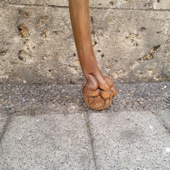 Image 1 of Console demi-lune « Yueyazhuo », bois de Huanghuali, dynastie Qing, vers 1790 – Chine