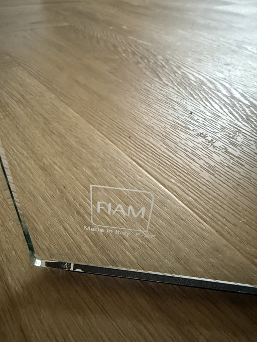 Vintage design tafel Fiam Italië