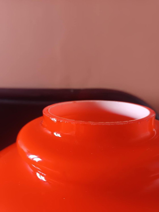 Image 1 of 2 lampade a sospensione arancioni di Hans-Agne Jakobsson, 1960