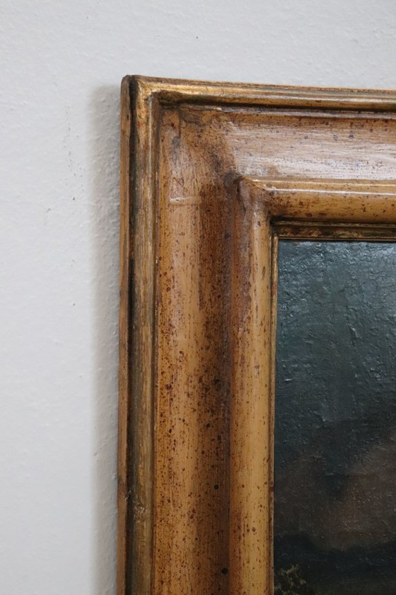 Image 1 of Still Life with Flowers, Antique Oil on Canvas, Italy 18th Century