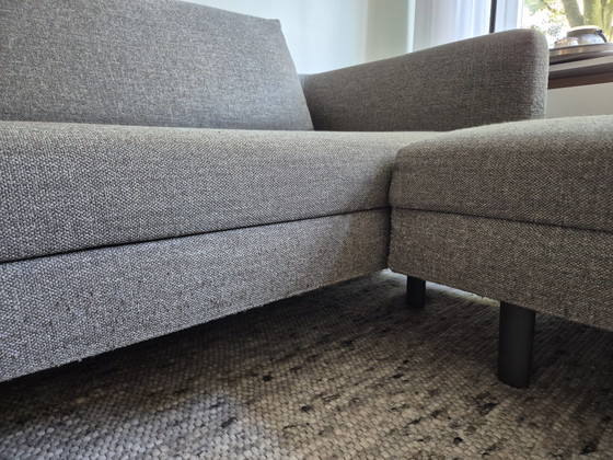 Eyye Etcetera designer corner sofa - 337 x 210cm - grey/brown – Metal, Textile (photo 4 of 6)
