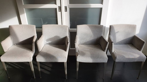 Opknapper: 4x B&B Italia Melandra stoelen