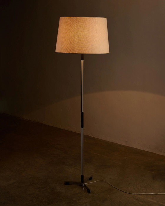 Jo Hammerborg for Fog and Mørup President Floor Lamp, Denmark, 1960s, Fog & Mørup, Floor lights, Aluminium (photo 6 of 6)