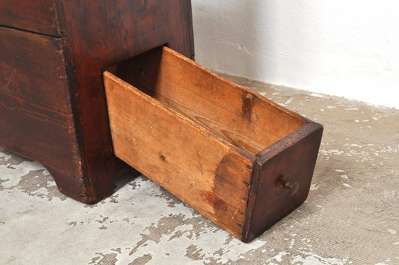 Image 1 of Antique Flip-Pop Bench, 1830s
