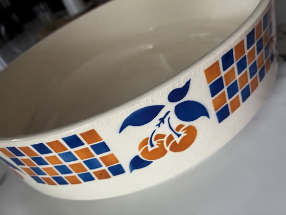 Image 1 of Antique Badonviller earthenware bowl