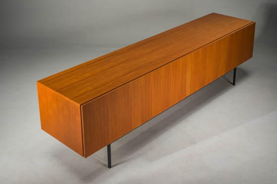 Image 1 of Vintage teakhouten dressoir model B40 van Dieter Waeckerlin voor Behr, jaren 60.