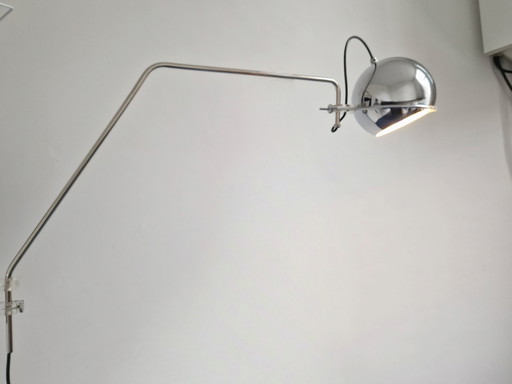 Applique murale vintage Gepo, design chromé