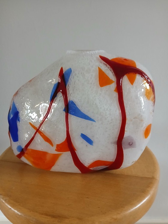 Image 1 of Jarrón de cristal estilo Murano