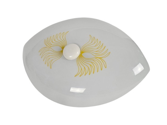 Image 1 of Philips - ovaal - paraplulamp - glas - metaal - Holland - 1960's