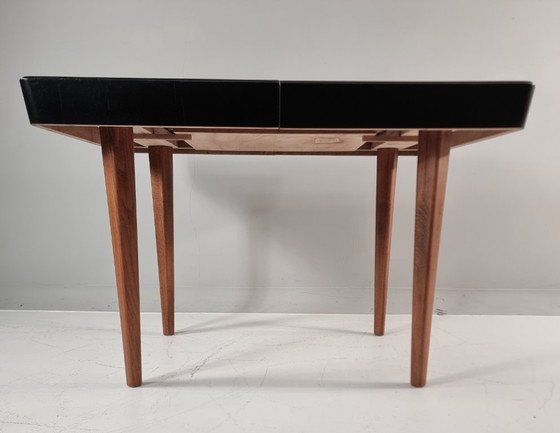Image 1 of Art Deco Dining Table in Walnut, 1960s
