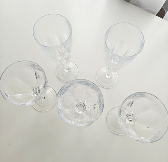 Set di 5 bicchieri in cristallo Cristal d'Arques (Washington) – Bicchieri e caraffe (photo 4 of 6)