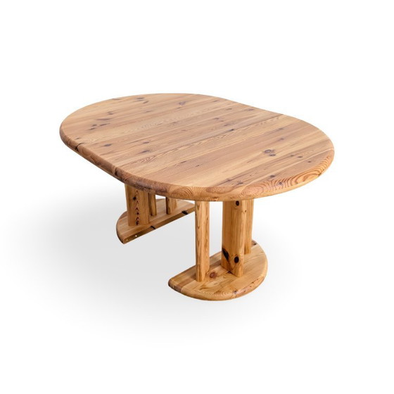 Image 1 of Mesa de comedor extensible original de Rainer Daumiller de mediados de siglo.