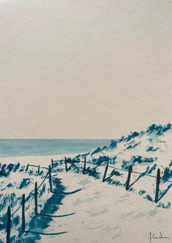 Image 1 of Artist's sketch 21x15cm