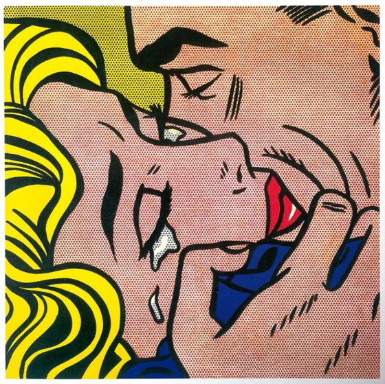 Roy Lichtenstein (1923-1997) - Kiss V – Lithographs & prints, Paper (photo 6 of 7)
