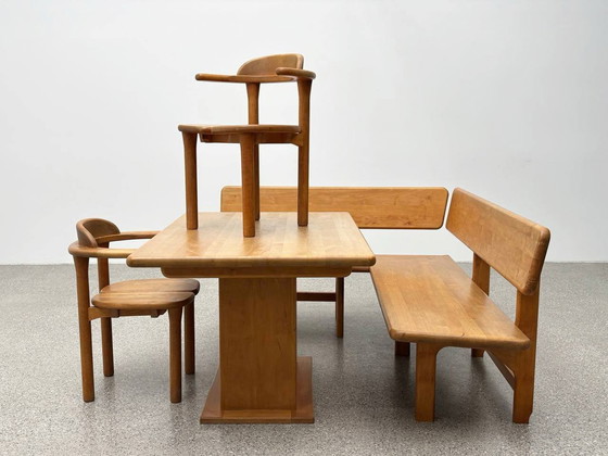 Image 1 of Set consisting of a corner bench, table and 2 chairs from Team 7