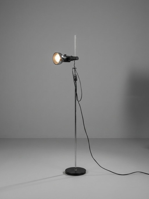 Lampadaire vintage Space Age avec spot réglable – Allemagne, années 70