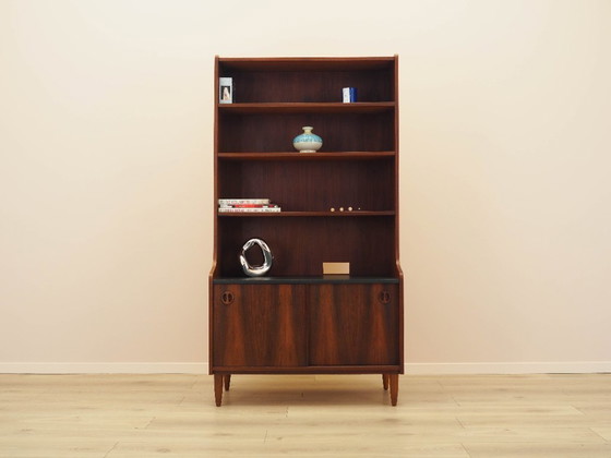 Image 1 of Bücherregal aus Palisanderholz, dänisches Design, 1970er Jahre, hergestellt in Dänemark