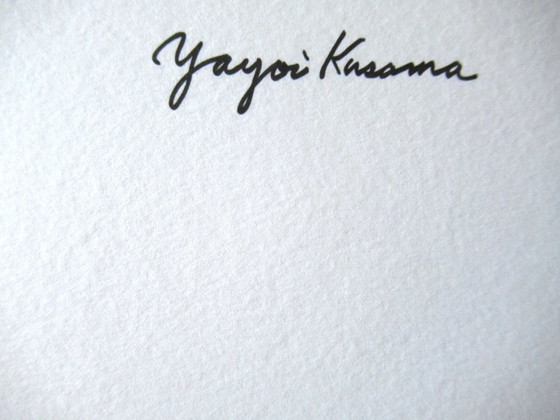 Image 1 of Nach Yayoi Kusama, Kürbis, Lithografie, 1990er Jahre