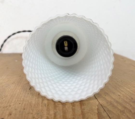 Image 1 of Vintage glazen plafondlamp, jaren 70