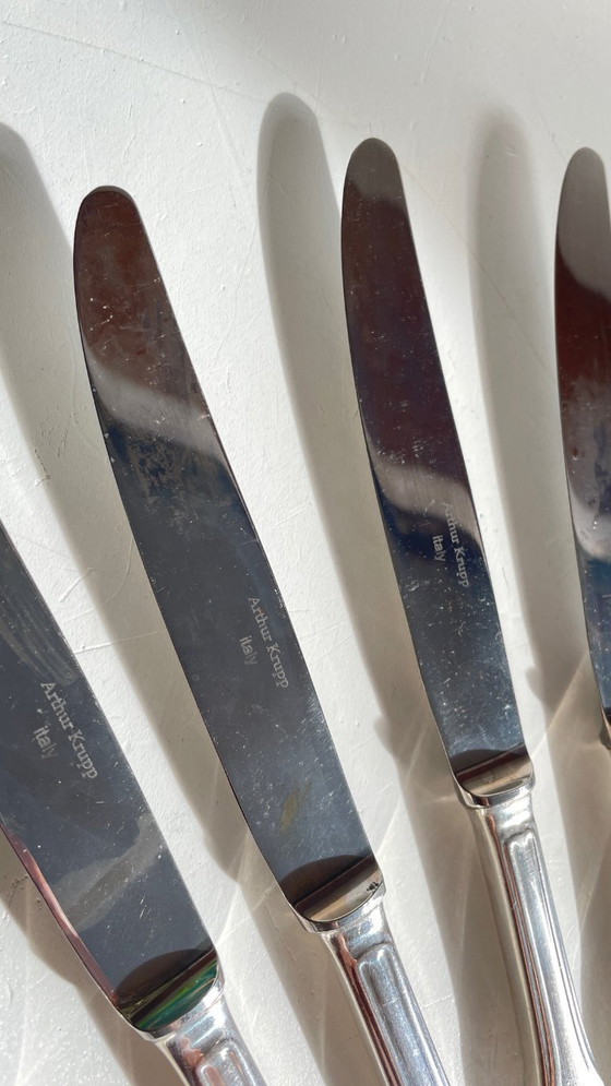Image 1 of 8 Couteaux de Table A. Krupp Italy Vintage