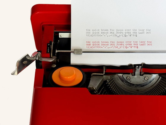 Sottsass & King - Olivetti 'Valentine' - Macchina da scrivere – Oggetti decorativi, Plastica, Metallo (photo 9 of 22)
