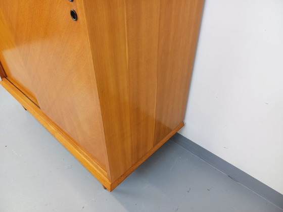 Image 1 of Vintage oak wardrobe from the 1960s