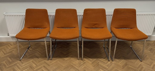 4 sillas Metropolitan de Jeffrey Bernett