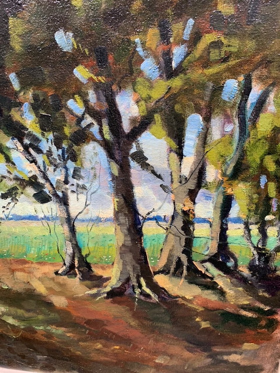 Painting "Summer Forest" – Paintings & Drawings, Canvas (photo 5 of 5)