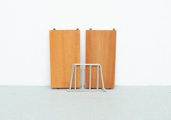 Image 1 of Étagère murale String en frêne, par Kajsa & Nisse Strinning, années 1950