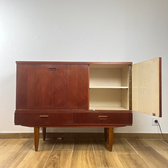 Image 1 of Scandinavian style sideboard/bar cabinet, 1960/70 MCM