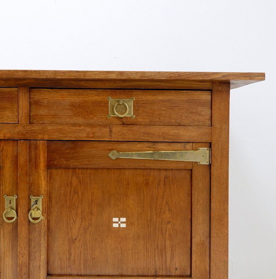 Image 1 of Buffet ancien de style Art nouveau du XXe siècle