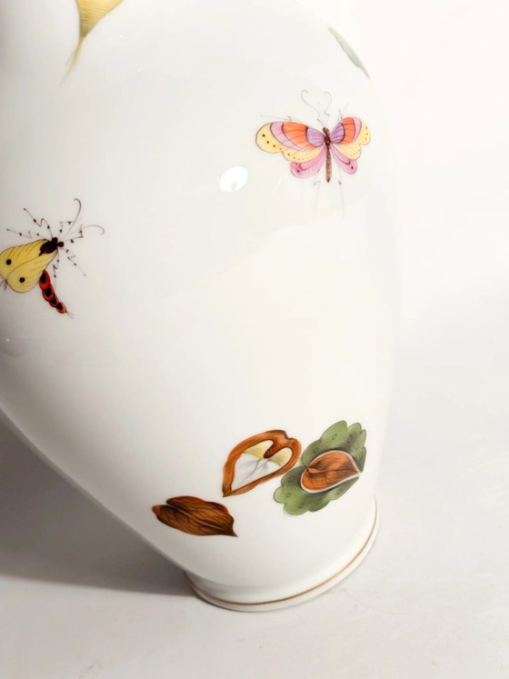 Herend Market Garden Porcelain Vase, 1980s (photo 8 of 9)