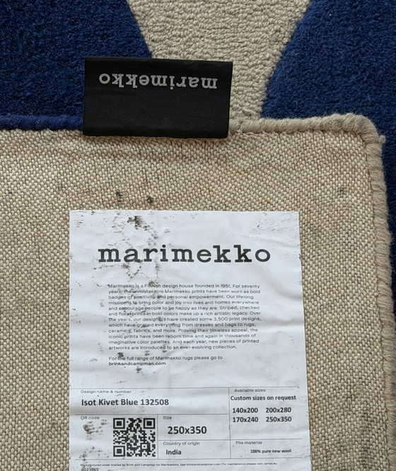 Image 1 of Brink and Campman Marimekko carpet Isot Kivek Blue