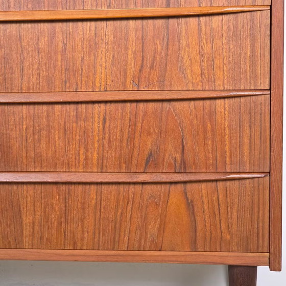 Cassettiera danese vintage, teak anni '60 scandinava, Cassettiere, Legno, Marrone, Scandinavian (foto 6 di 19)