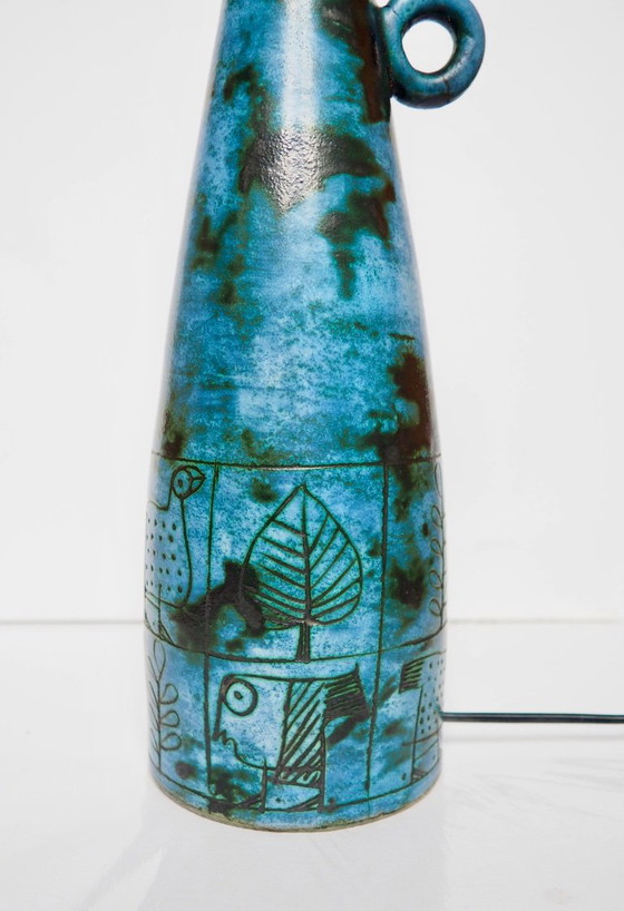 Jacques Blin Lampe – Tischlampen, Keramik (photo 5 of 9)