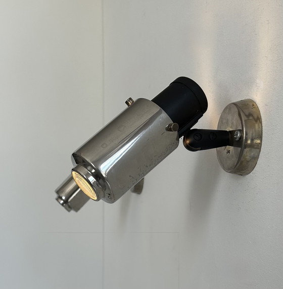 Image 1 of Coppia di applique vintage Zodiac Jacques Biny, cromo, Francia 1960