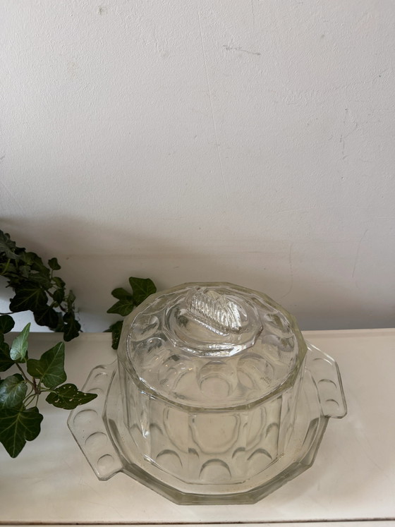 Art Deco Glass Cheese Dome – Crockery (photo 3 of 7)