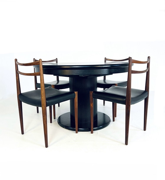 Image 1 of Extendable Xl Dining Table '80