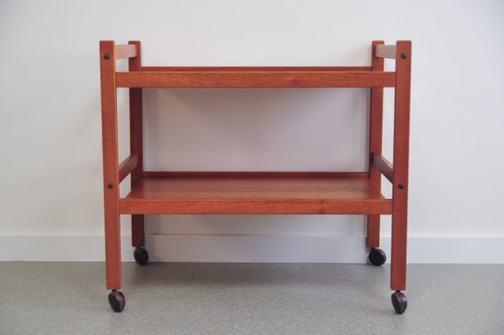 Carrello bar vintage in teak – Carrelli bar, Wood (photo 2 of 7)