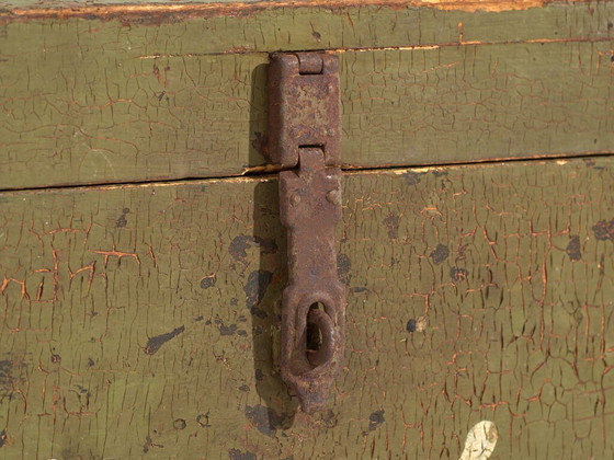 Antike grüne Truhe (ca. 1920) #20 – Kommoden, Rustic (photo 16 of 39)