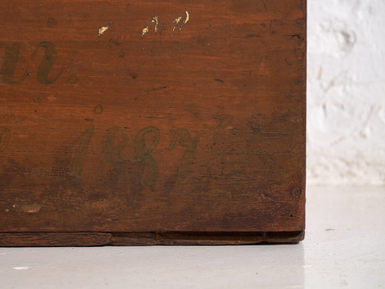 Petit coffre ancien (Année 1887) #7 – Objets déco, Rustic (photo 23 of 40)