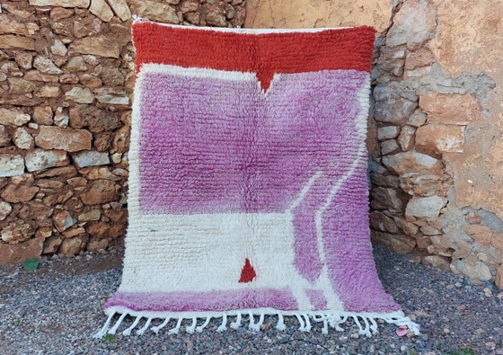 Alfombra marroquí tradicional hecha a mano 2.5x1.5 m – Wool (photo 2 of 10)