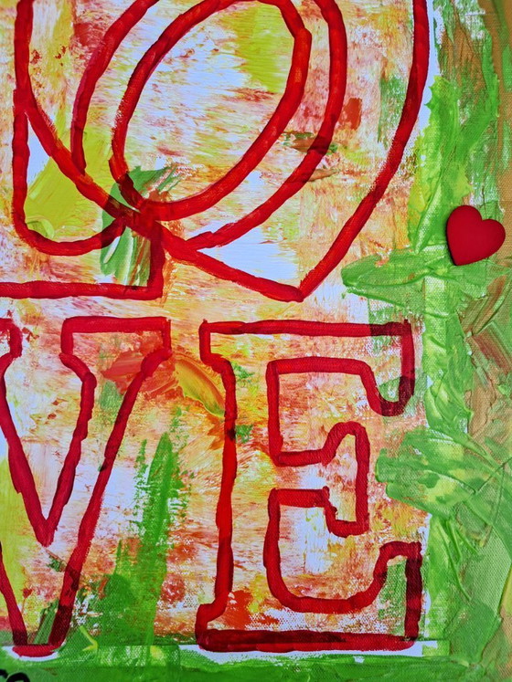 Image 1 of Enzo SAN MARCO - Love inclusive ® 3 - Tropical Passion - Artist's painting